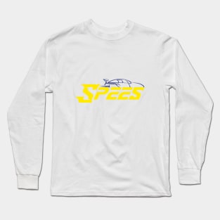 speed cars sticker Long Sleeve T-Shirt